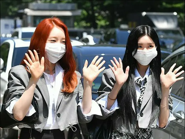 우주 소녀 연정 & 다원 KBS '불후의 명곡'녹화에 참여했다. .