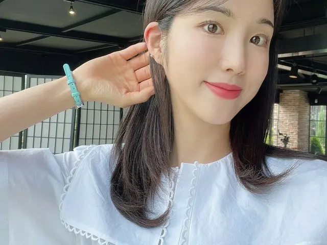 [T Official] LABOUM, [#Diene] Lattes ～! Cool weekend sending 💨🧊 #LABOUM #LABOUM#ZN ..