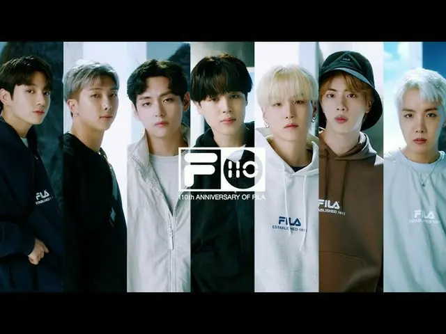 "BTS (방탄 소년단)"FILA 광고 영상이 화제가되었다. .  