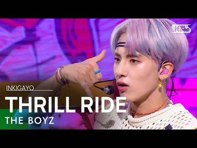 [공식 sb1] THE BOYZ_ _ (THE BOYZ_) - THRILL RIDE 인기가요 _ inkigayo 20210815  