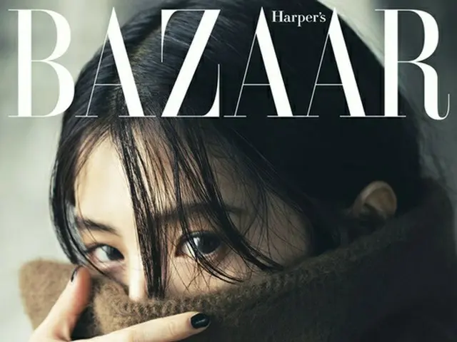 Han Seo Hee (actress), released pictures. Harper's BAZAAR Korea. .. ..