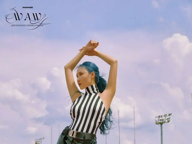 【t公式】마마무、[#마마무]2021 마마무ONLINE CONCERT 'WAW' 🔸 SOLO CONCEPT PHOTO 🔸🔹 HWA SA 🔹