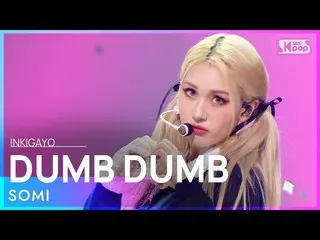 [공식 sb1] SOMI (정 소미 _) - DUMB DUMB 인기가요 _ inkigayo 20210829  