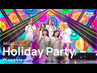 [공식 sb1] Weeekly_ _ (Weeekly_) - Holiday Party 인기가요 _ inkigayo 20210829  