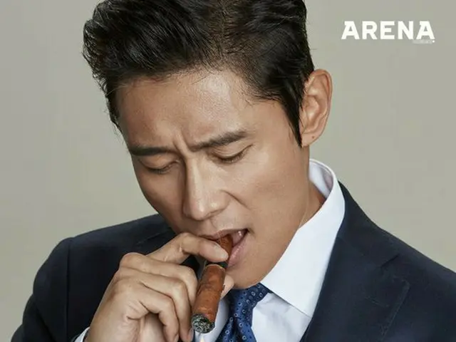 Actor Lee Byung Hun, released pictures. October issue of Magazine ”ARENA HOMME+”.