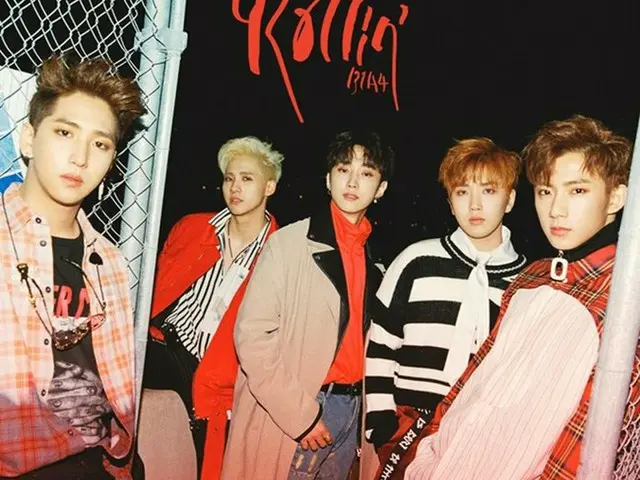 B1A4, their new song ”Rollin” also ranked in the upper place of the sound sourcechart. On the 27th,