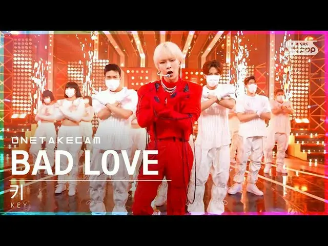 【公式sb1】[단독샷캠] 키 'BAD LOVE' 단독샷 별도녹화│KEY ONE TAKE STAGE│@SBS Inkigayo_2021.10.03.