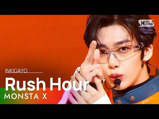 【공식 sb1】MONSTA X_ _ (MONSTA X_ ) - Rush Hour 인기가요_ inkigayo 20211128  