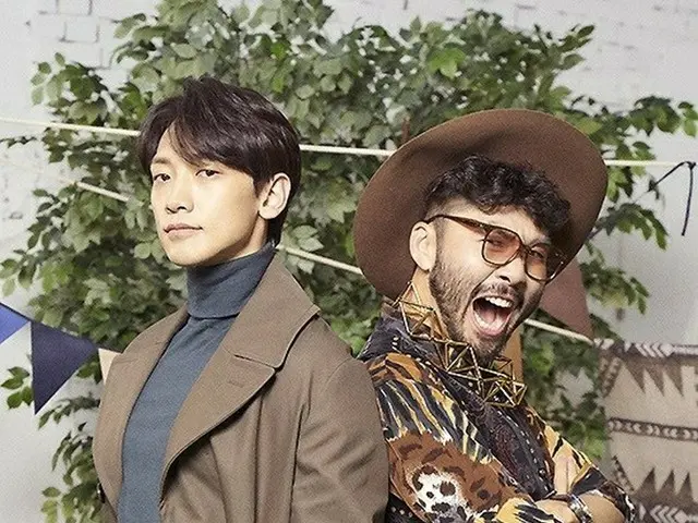 Rain(비) & 노홍철, Netflix '먹고 먹는 면'의 제작 발표회에 참석. .