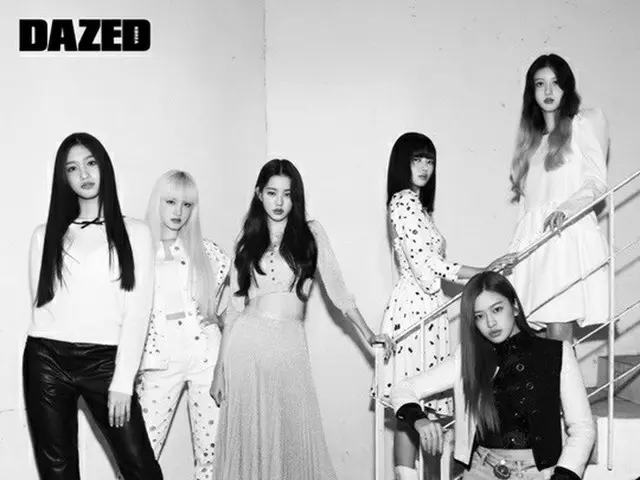 IVE, 화보 공개. DAZED KOREA. .