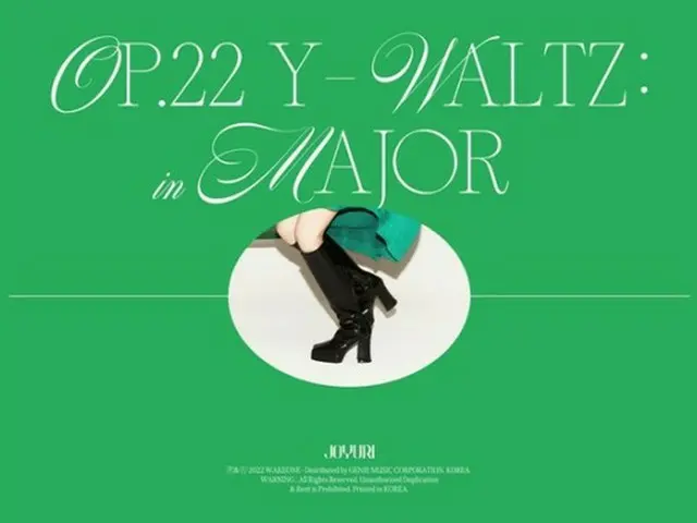 ”IZONE” former member Jo Yu Ri released 1st solo album ”Op.22 Y-Waltz: in Major”in June. .. ..
