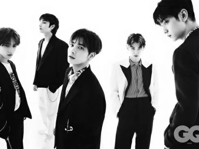 TOMORROW X TOGETHER(TXT), 화보 공개. GQ. .