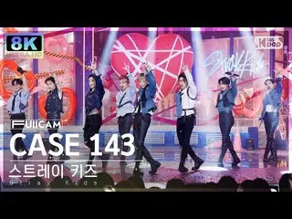 【公式sb1】[SUPER ULTRA 8K] 스트레이 키즈 'CASE 143' 풀캠 (스트레이키즈_ _  FullCam) SBS Inkigayo 