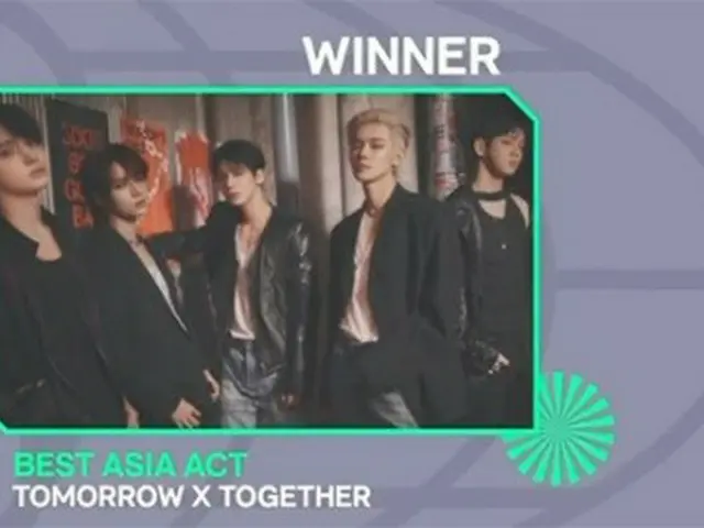 「TOMORROW X TOGETHER(TXT)」, MTV Europe Music Award에서 Best Asia Act를 수상. .