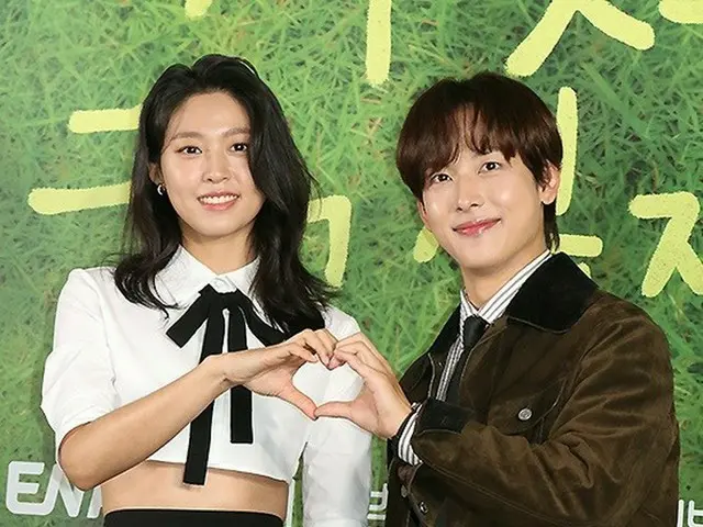 설현(AOA), 임시완(ZE:A), 지니 TV 오리지널 '아무것도 하고 싶지 않은' 제작발표회에 참석. .