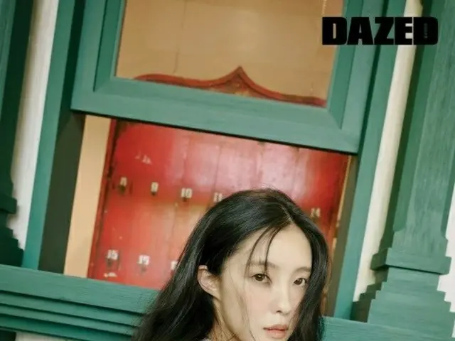 효민(T-ARA), 화보 공개. DAZED KOREA. .