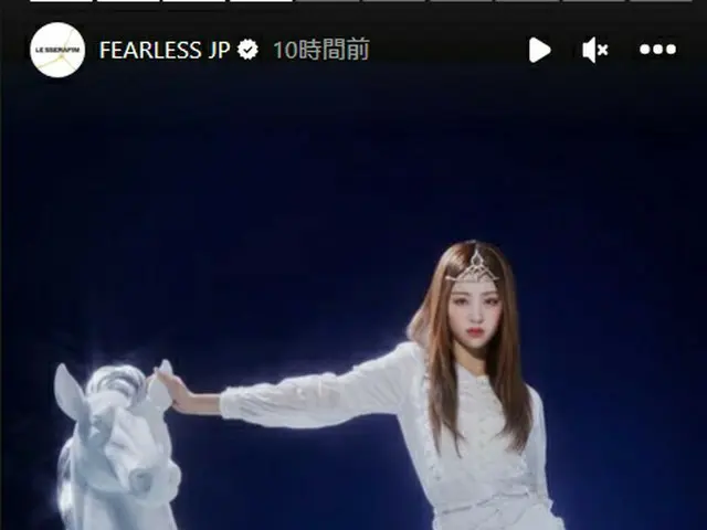 ‘LE SSERAFIM’, 일본 1st 싱글 ‘FEARLESS’ 컨셉 포토 공개~호윤진. .
