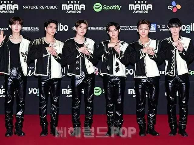 DKZ attended the ”2022 MAMA AWARDS” red carpet. Kyocera Dome Osaka on theafternoon of the 29th. . .