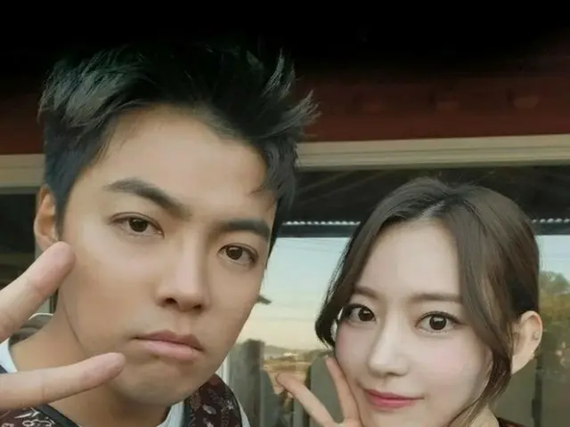 KangNam, 미야와키 사쿠라(LE SSERAFIM)와의 2샷 공개. .