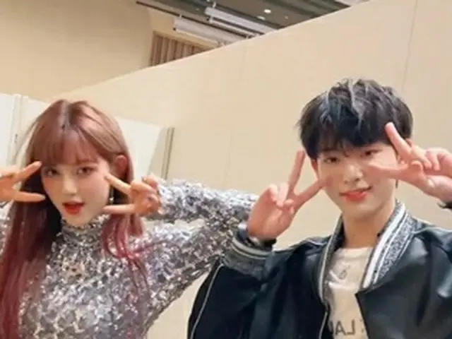 NewJeans 다니엘, & TEAM의 댄스 챌린지에 참가. 하루아와의 투샷이 화제. .