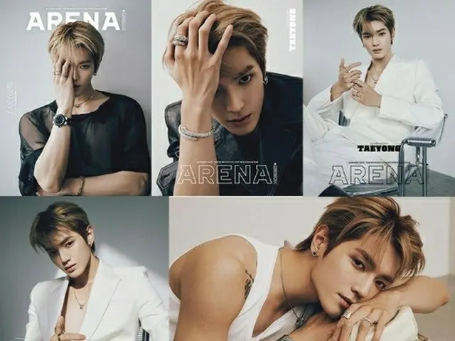 태연(NCT 127), 화보 공개. ARENA HOMME+. .