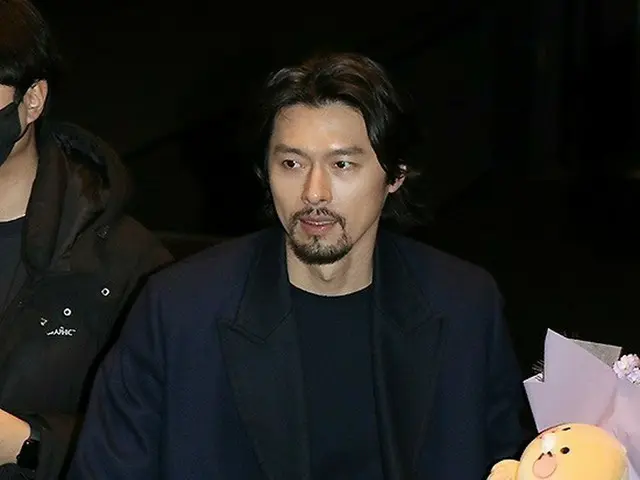 HyunBin attended the stage greetings for the movie ”Negotiation”. . .