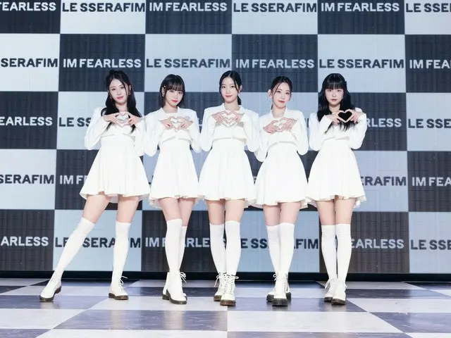 LE SSERAFIM, 어제(25일) 일본 데뷔 쇼케이스 개최. .