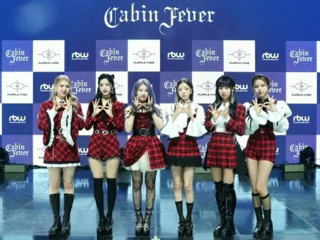 PURPLE KISS, 5th 미니앨범 'Cabin Fever'의 쇼케이스를 개최. .