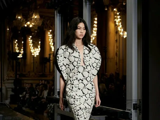 정호영, Louis Vuitton 패션쇼에 참석. .