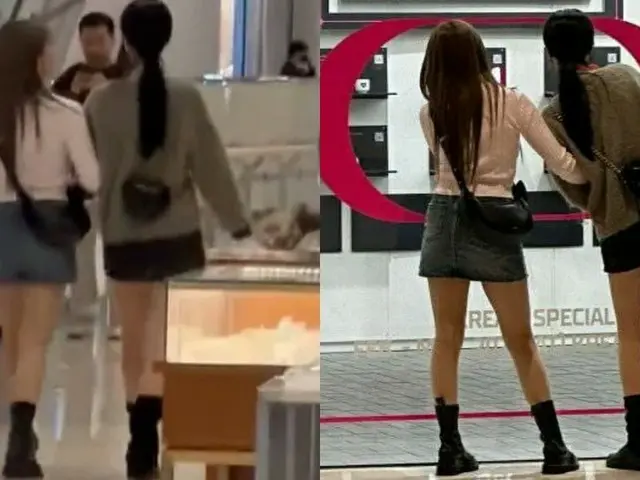 Sujin (former (G)I-DL E), who was spotted shopping with a friend, and the photowas spread. Two years