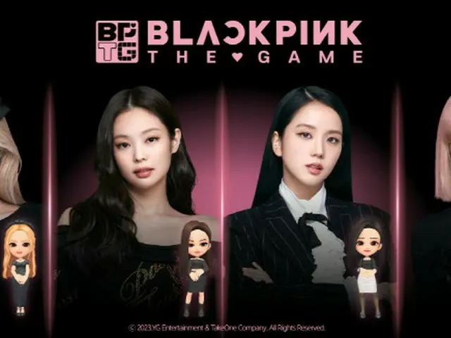 BLACKPINK announced that the mobile game ”BLACKPINK THE GAME” will be releasedin the second quarter