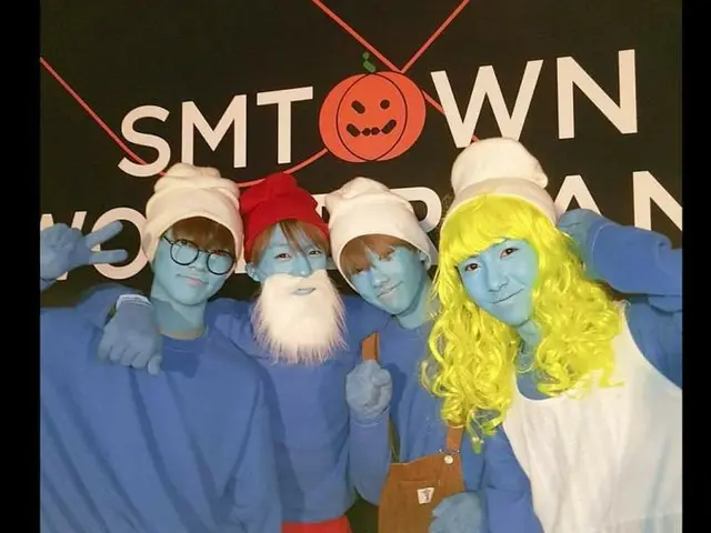 The SM Halloween party photo that is currently being uploaded. Part 3: NCTedition NCT DREAM, NCT U,
