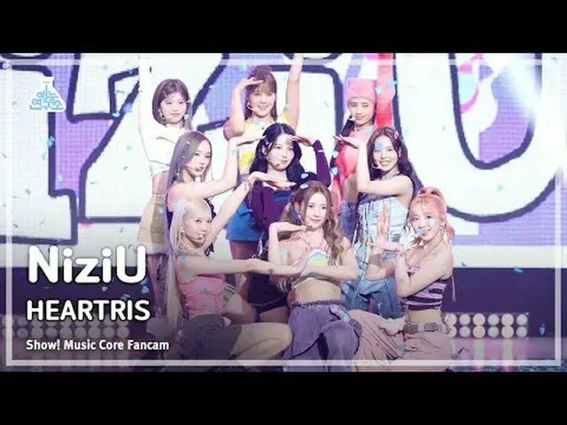 [예능연구소] NiziU_ _  - HEARTRIS(니쥬 – 하트리스) FanCam | Show! MusicCore | MBC231104방송<b