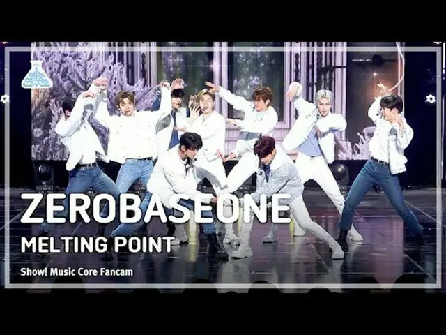 [예능연구소] 제로베이스원_ _  – MELTING POINT(제로베이스원_ _  - 멜팅 포인트) FanCam | Show! MusicCore