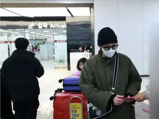 니엘(TEEN TOP), 귀국의 모습＠김포국제공항.