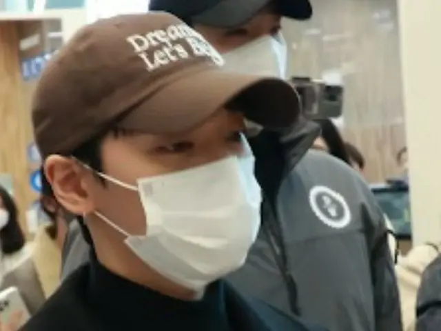 TEN(WayV), 귀국의 모습＠인천국제공항.