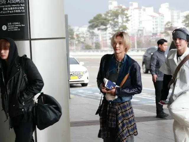 RIIZE, 도쿄를 향해 출발의 모습 @ 김포 국제 공항.