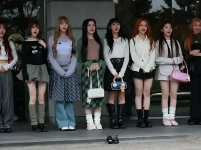 UNIS, 「MUSIC BANK」사전 수록을 위해 KBS들이.