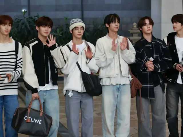 TWS, 9일 오전 도쿄로 출발하는 모습 @ 김포국제공항.