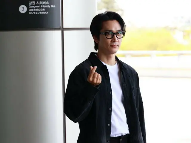 Song Seung Heon, 9일 오후 도쿄로 출발하는 모습＠김포국제공항.