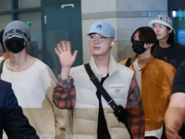 ENHYPEN, 14일 오후 대만에서 귀국의 모습 @ 인천국제공항.