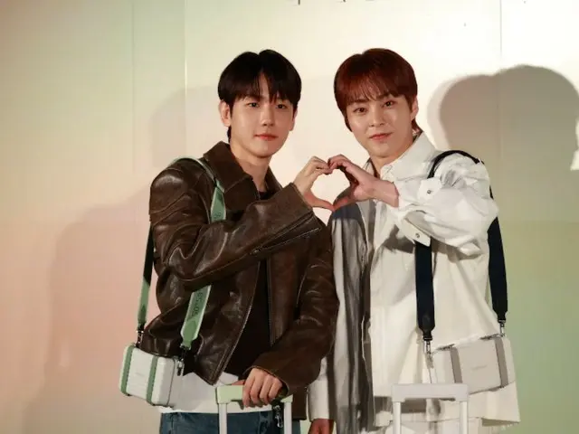‘엑소’ BAEKHYUN&XIUMIN, RIMOWA의 포토콜에 참석.