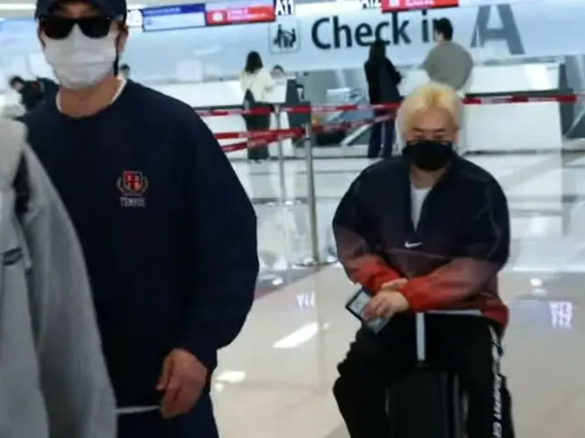 'SUPER JUNIOR' 동해&은혁, 9일 오전 일본을 향해 출발하는 모습＠김포국제공항.