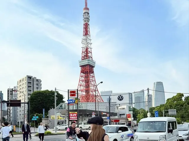 HyunA, 도쿄를 만끽하고 있는 모습이 화제에.