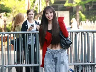 Yves, 「MUSIC BANK」사전 수록을 위해 KBS에.