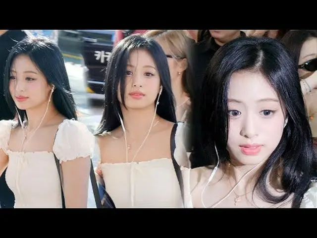 240626 베이비몬스터_ _  AHYEON Airport Departure fancam by 스피넬<br>* Do not edit, Do no