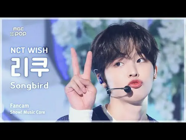 [#음중직캠] 엔씨티_ _  WISH_ _  RIKU (엔씨티_ _  WISH_  리쿠) - Songbird (Korean Ver.) | 쇼! 