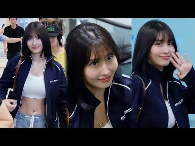 240712 트와이스_ _  MOMO Airport Departure fancam by 스피넬<br>* Do not edit, Do not re