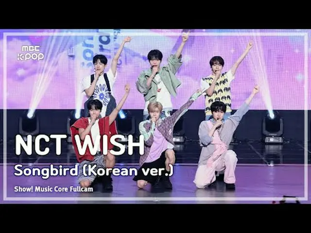 [#음중직캠] 엔씨티_ _  WISH_ _  (엔씨티_ _  WISH_ ) – Songbird (Korean Ver.) | 쇼! 음악중심 | M