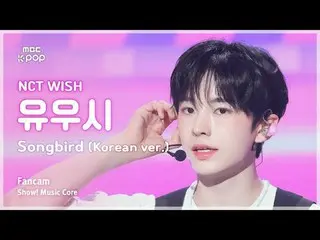 [#음중직캠] 엔씨티_ _  WISH_ _  YUSHI (엔씨티_ _  WISH_  유우시) - Songbird (Korean Ver.) | 쇼